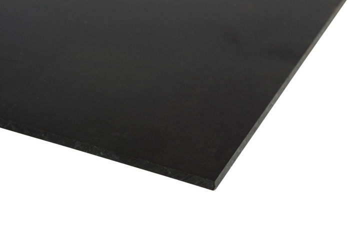 Plastskiva PE HD Svart 5 x 500 x 660 mm Rias 